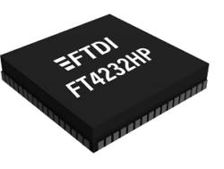 FTDI FT4232HPQ USB Type-C IC