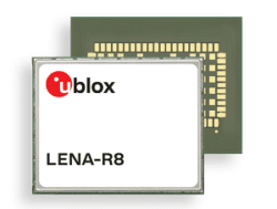 u-blox LENA-R8 LTE Cat 1 modules