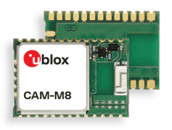 u-blox CAM-M8 GNSS antenna modules