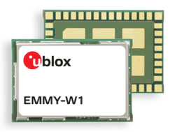 u-blox EMMY-W1 Bluetooth 4.2 and Wi-Fi modules