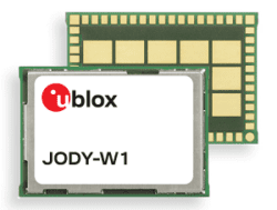 u-blox JODY-W1 Bluetooth and Wi-Fi module