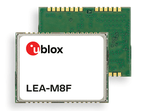 u-blox LEA-M8F time & frequency reference GNSS module