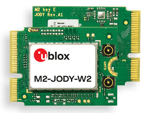 M2-JODY-W2 Bluetooth & Wi-Fi module M.2 card