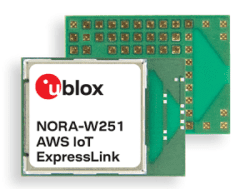 u-blox NORA-W251AWS IoT Bluetooth & Wi-Fi module