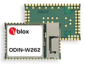 u-blox ODIN-W262 Bluetooth and Wi-Fi module