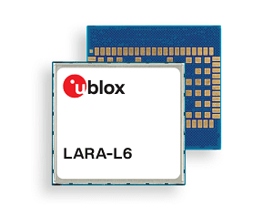 u-blox LARA-L6 LTE Cat 4 modules