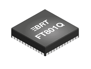 Bridgetek FT801Q graphics controller IC