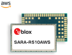 u-blox SARA-R510AWS LTE-M AWS module