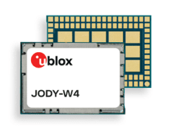 u-blox JODY-W4 Bluetooth & Wi-Fi module